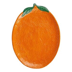 ORANGE kerámia tányér 20cm narancs kép