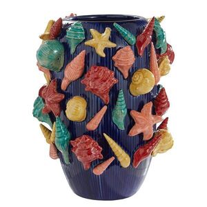 CORAL COAST kerámia váza 33 cm , tenger gyümölcsei kép
