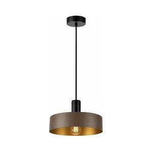 Keter Lighting Kábelre függesztett csillár HAKI 1xE27/60W/230V barna/fekete 3739 kép