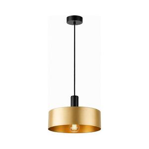 Keter Lighting HAKI kábellel függesztett csillár 1xE27/60W/230V arany/fekete 3742 kép