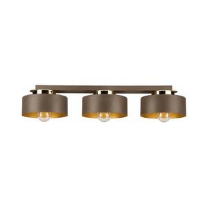 Keter Lighting Mennyezeti lámpa IGNIA 3xE27/60W/230V barna/arany 3730 kép