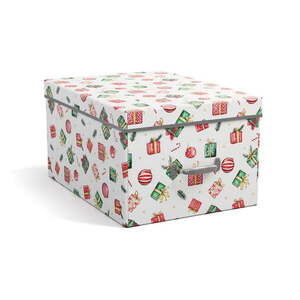 Fedeles dekoratív karton tárolódoboz 37x50x15 cm Engla Christmas Storage – Bigso kép