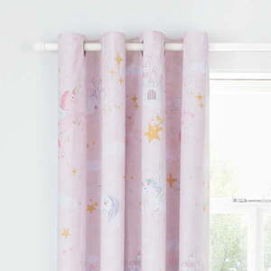 Gyerek függöny 2 db-os 168x183 cm Fairytale Unicorn – Catherine Lansfield kép