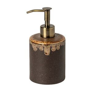 Barna kőedény szappanadagoló Poterie Bath – Casafina kép