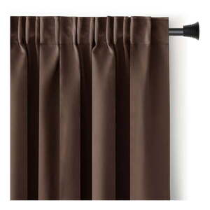 Barna dimout (részleges sötétítő) függöny 140x245 cm Kierra – Restilo kép