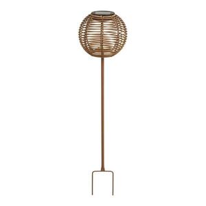 Napelemes LED talajba szúrható kültéri lámpa ø 17 cm Carlisle – House Nordic kép
