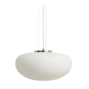 Fehér függőlámpa üveg búrával ø 50 cm Ardali – Kave Home kép