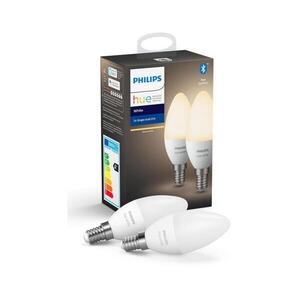 KÉSZLET 2x LED Dimmelhető izzó Philips Hue WHITE E14/5, 5W/230V 2700K 871869967127300 kép