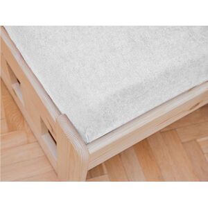 Gyerek frottír lepedő 60x120 cm fehér kép