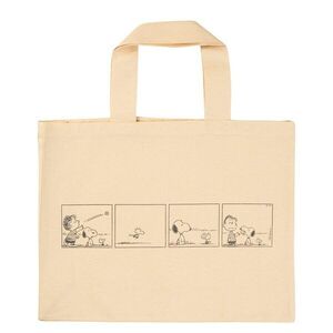 PEANUTS pamut táska 38x50cm , Snoopy és Charlie kép