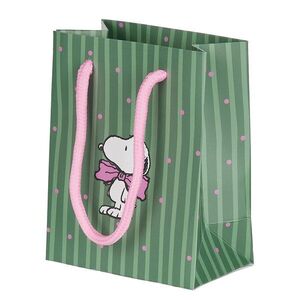 PEANUTS ajándéktáska , Snoopy masnival mini kép