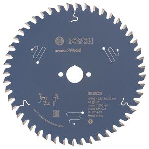 Bosch fűrészlap Expert for Wood 165 x 20 x 2, 6 mm, 48 2.608.644.024 kép