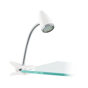 Eglo 902368 - RICCIO LED csipeszes lámpa 1xGU10/2, 8W/230V fehér/fényes króm 902368 kép