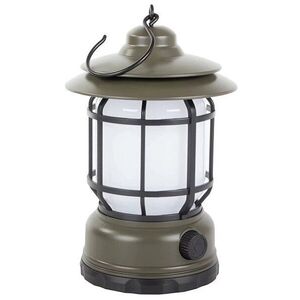 Verk 14450 LED kempinglámpa, USB, khaki kép