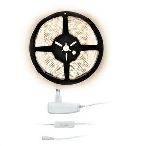 Solight LED fényszalag WM50N-20T, 5 m, készlet 12 V-os adapterrel kép