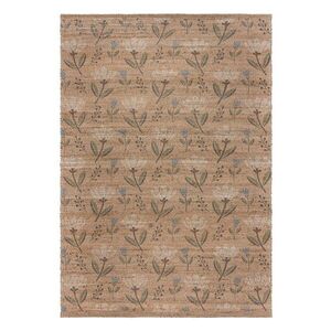 Natúr színű kézi szövésű juta keverék szőnyeg 160x230 cm Arriana – Flair Rugs kép