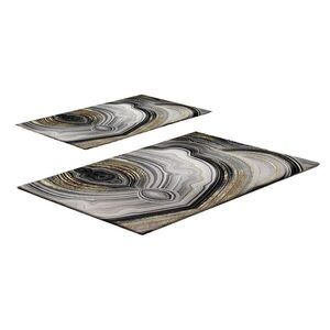 Szürke-aranyszínű fürdőszobai kilépő szett 2 db-os 60x100 cm CT – Foutastic kép