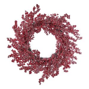 FLORISTA koszorú Ø56 cm, piros bogyós kép