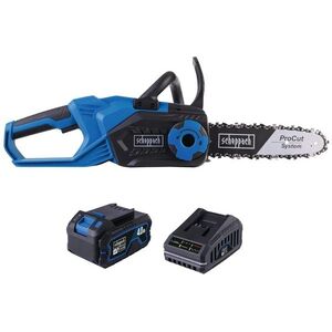Scheppach C-CS254-X-SET L akkus láncfűrész, 20V, IXES (4Ah akku + 2, 4A töltő) kép