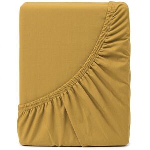 4Home Ideal jersey lepedő mustár, 200 x 200 cm, sötétsárga, 200 x 200 cm kép
