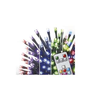 LED RGB Karácsonyi kültéri lánc 120xLED/72 mód 15m IP44 + távirányító D4AA03 kép