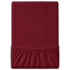 Jersey EXCLUSIVE vörös lepedő 90x200 cm Grammsúly (rost sűrűség): Lux (190 g/m2) kép