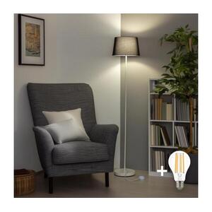 BRILAGI - LED állólámpa CERIA 1xE27/40W/230V Ø 30 cm fekete/fehér EG300182+EG781038 kép