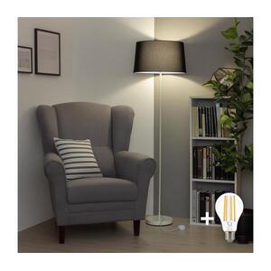BRILAGI - CERIA LED állólámpa 1xE27/40W/230V, átm. 45 cm, fekete/fehér EG300182+EG781044 kép