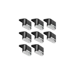 KÉSZLET 8x LED Napelemes lépcsőház világítás LED/0, 06W/1, 2V 3000K IP44 600 mAh KTLPNCB8 kép