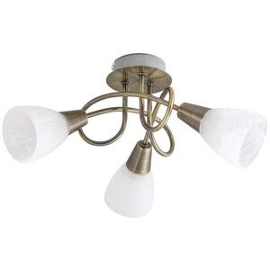 Rabalux Mennyezeti lámpa, 3×E14/ 40 W/ 230 V, sárgaréz kép