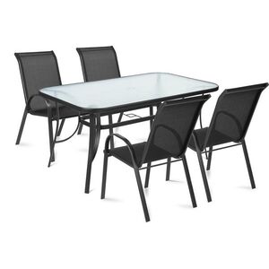 Fieldmann Comfort Steel 4+1 kerti bútor szett kép