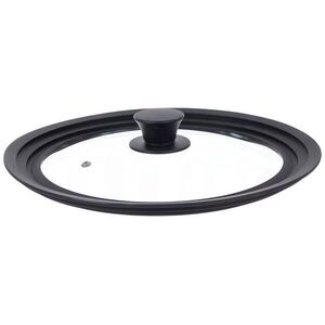 Ruhhy 25560 Univerzális üvegfedő szilikon peremmel 3in1, 24/26/28 cm kép