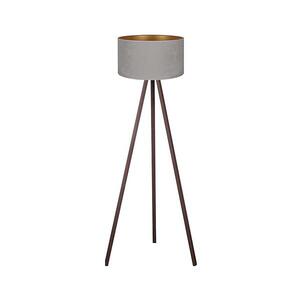 BRILAGI - Állólámpa VELVET 1xE27/60W/230V barna/szürke AS0464+DU82498 kép