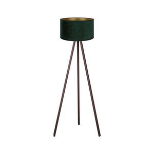 BRILAGI - Állólámpa VELVET 1xE27/60W/230V barna/zöld AS0464+DU82474 kép