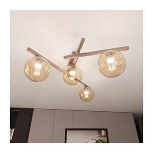 EMIBIG Mennyezeti lámpatest SMART 4xE14/10W/230V bézs/füstös bézs 1794/4 kép