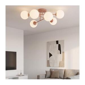 EMIBIG Felületre szerelhető csillár ROMA 6xE14/10W/230V rózsaszín 1846/6 kép