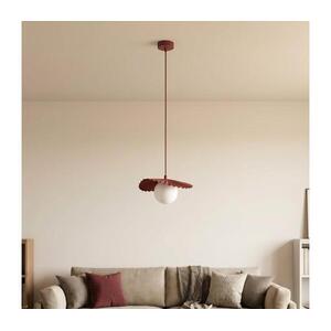 EMIBIG Kábelre szerelt csillár FLORA 1xG9/8W/230V piros 1761/1 kép