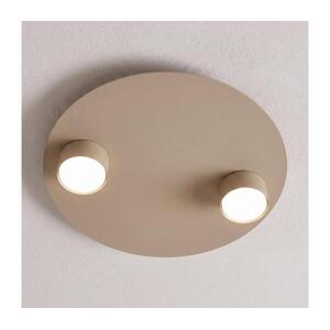 EMIBIG Mennyezeti lámpatest BOLX 2xGX53/10W/230V bézs 1805/2 kép