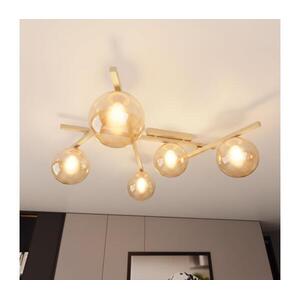 EMIBIG Mennyezeti lámpa SMART 5xE14/10W/230V bézs/füstös bézs 1794/5 kép