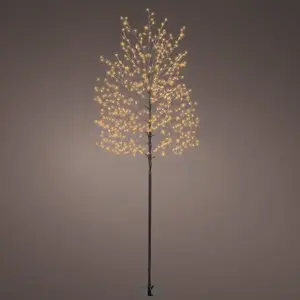Karácsonyfa MIKROLED 180CM 491628 WW ZEW BLACK kép