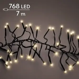 Karácsonyi fények LED 768L 494954 WW ZEW BLACK kép