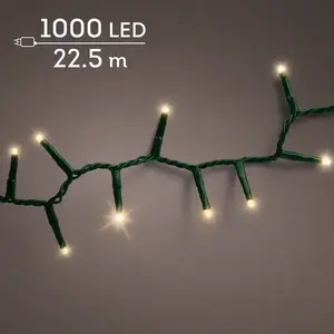 Karácsonyi fények LED 1000L 495524 WW ZEW GREEN kép