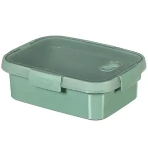 Téglalap alakú ételtároló Lunch 1l zöld kép