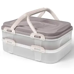 Piknikdoboz betéttel 2x7 l 9470 40X30XH18 kép