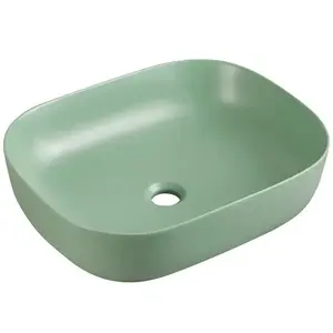 Pultra ültethető mosdókagyló Larss green matt 49 kép