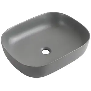 Pultra ültethető mosdókagyló Larss grey matt 49 kép
