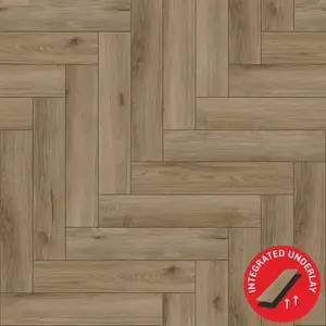 Vinyl padló SPC+IXPE tölgy Laos 5, 5 mm-0, 55 mm kép