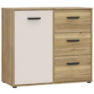 Komód Mokkaro Mokk221l-M802 Homok/tölgy Mauvella PROMO kép