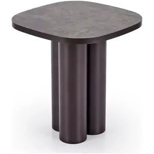 Dohányzóasztal Cordina 50x50 Barna Márvány/Barna kép