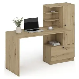 Íróasztal Hobas Tölgy Artisan kép